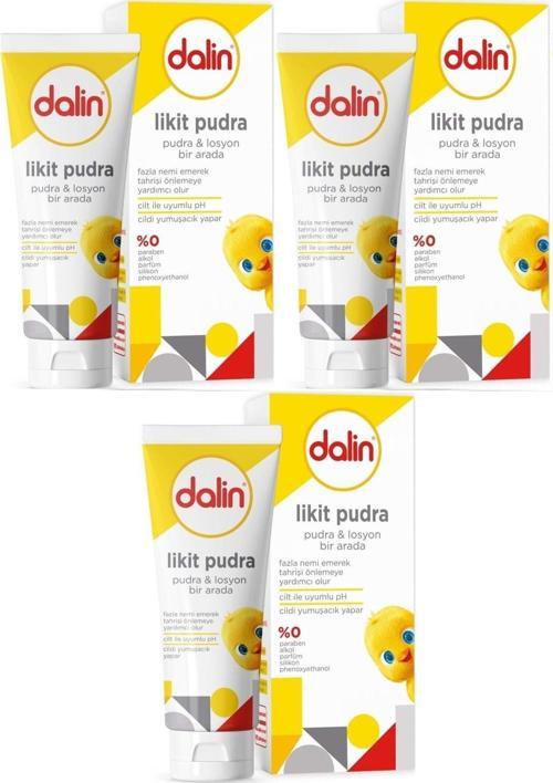 Likid Pudra 100Gr (Pudra Ve Losyon Bir Arada) (3 Lü Set)