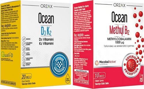 D3K2 Damla Ve Methyl B12 10 Ml Sprey