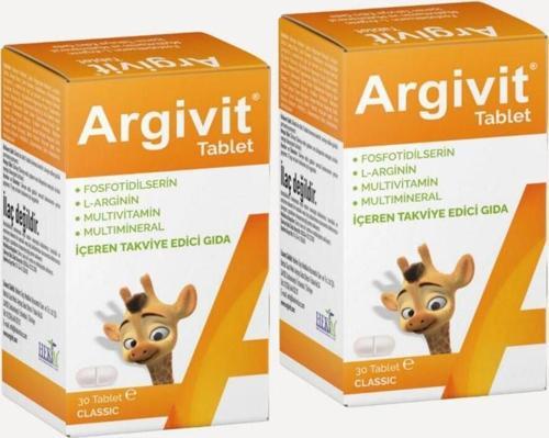 Classic 30 Tablet 2'Li Paket - Fosfatidilserin, L-Arjinin, Multivitamin, Multimineral