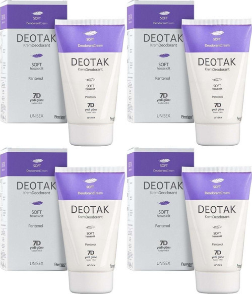 Krem Deodorant 35Ml Soft (Hassas Cilt) (4 Lü Set) ( Teklidir )