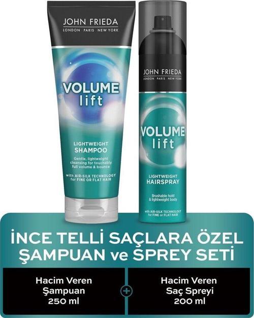 Ince Telli Saçlara Özel Şampuan & Sprey Set