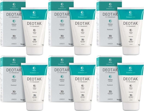 Krem Deodorant 35Ml Fresh (Mentol) (6 Lı Set) ( Teklidir )