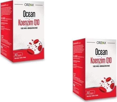 Orzax Koenzim Q10 100Mg 30 Kapsül 2'Li Paket