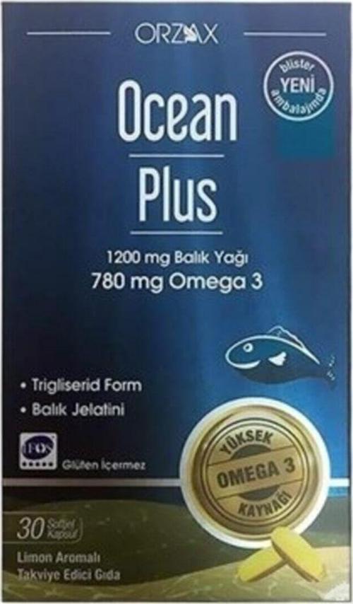 Plus 1200 Mg Balık Yağı Omega 3 30 Kapsül