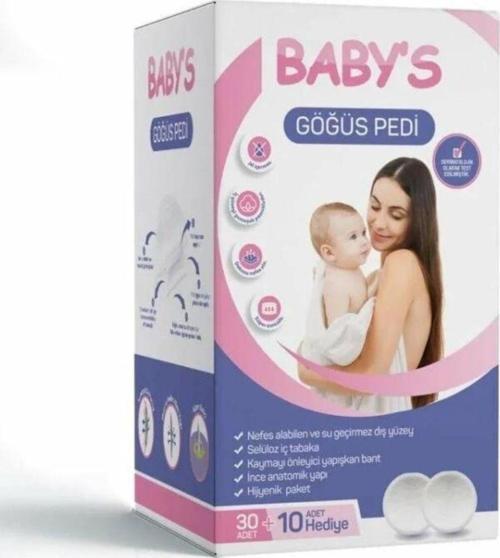 Babys Göğüs Pedi 30+10 Adet