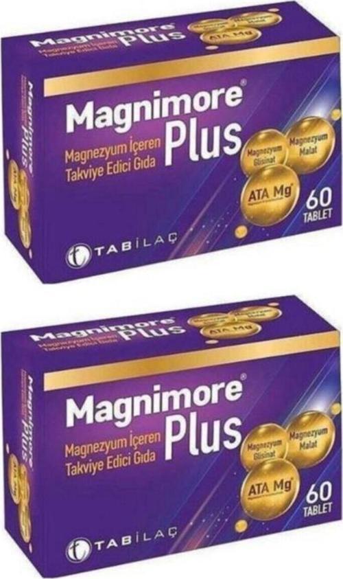 Plus 60 Tablet (Magnezyum)-2 Adet-Skt:11/2026