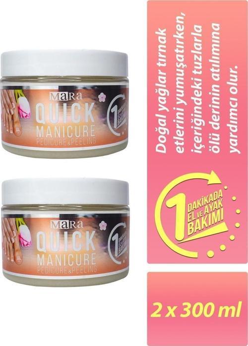 2 X Kolay Manikür Pedikür Peeling 300 Gr