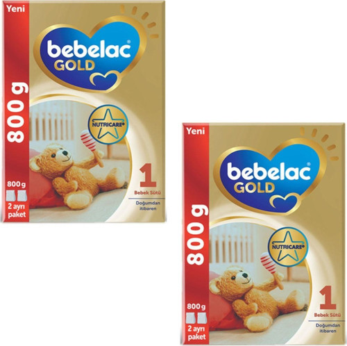 Gold 1 Bebek Sütü 800 Gr 2 Adet