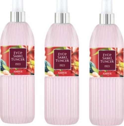Amber 150 Ml Sprey Kolonya - Pet Şişe 3 Adet