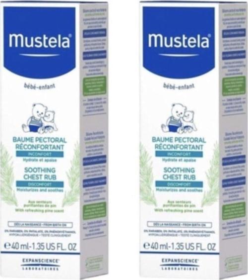 Soothing Chest Rub 40 Ml 2 Adet