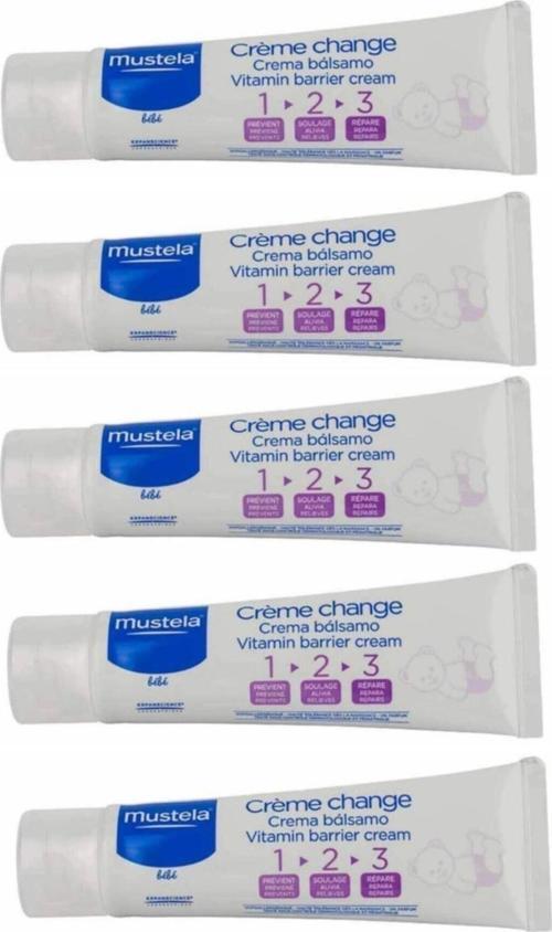 Vitamin Barrier Cream 1.2.3 Pişik Kremi 50 Ml 5 Adet