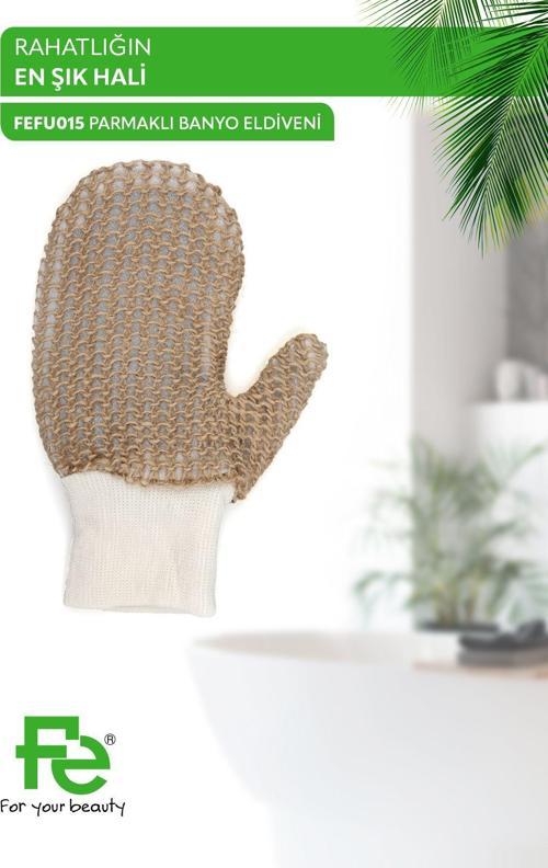 Parmaklı Banyo Eldiveni Fingered Bath Glove