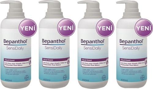 Sensidaily Pompalı Vücut Kremi 400 Ml 4 Adet