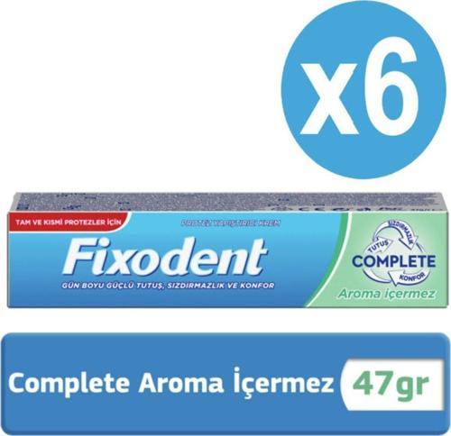 Complete Diş Protez Yapıştırıcı Aromasız 47G X6