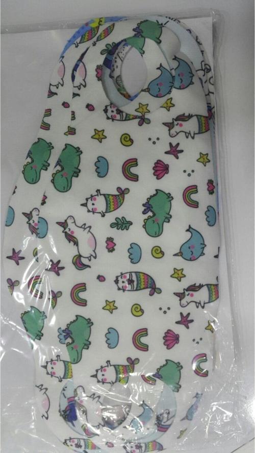 Çocuk Nano Yıkanabilir Koruyucu Maske Renkli Desenli 12Li Paket