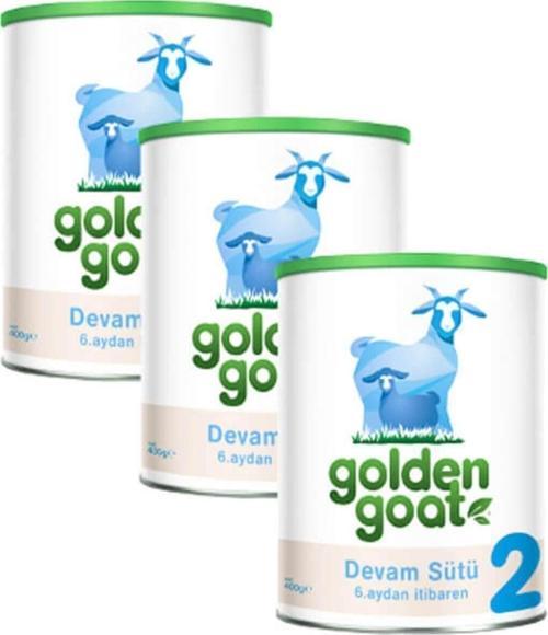 2 Keçi Devam Sütü 400 Gr X 3 Adet