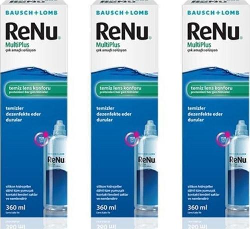 3 Adet 360 Ml Lens Solüsyonu