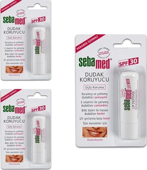 Koruyucu Dudak Bakım Kremi Spf 30 X3