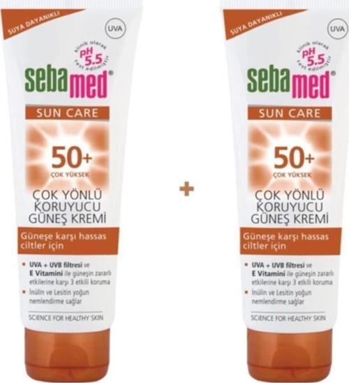 Spf 50+ Çok Yönlü Koruyucu Güneş Kremi 75 Ml X 2 Adet