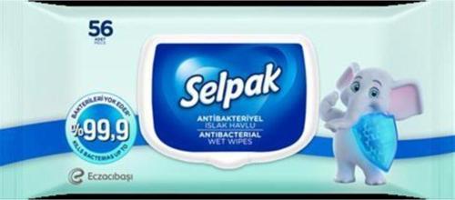 Antibakteriyel Islak Mendil 56'Lı