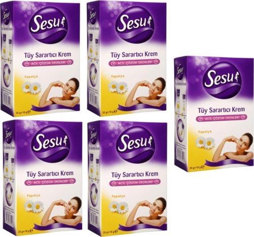 Tüy Sarartıcı Krem 35Gr+18Gr X 5