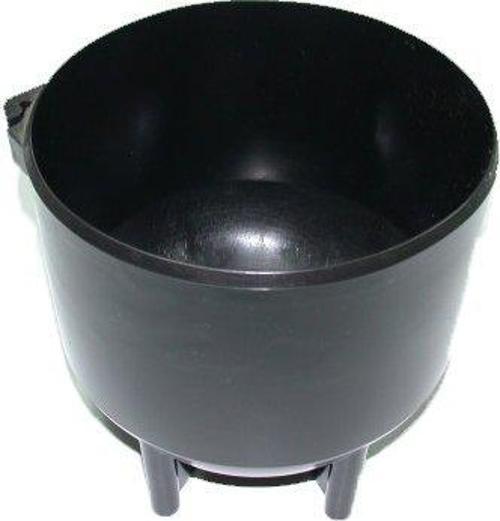 Tüp Altlık Tas, 184 mm, Yuvarlak, Plastik