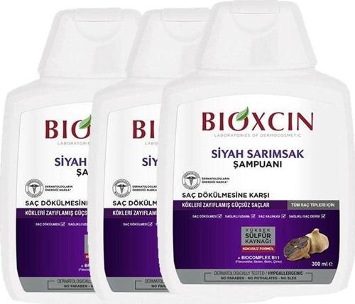 Siyah Sarımsaklı Şampuan 3X300Ml