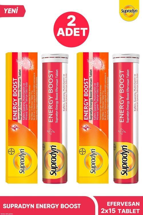 Energy Boost Taef 15 Efervesan Tablet 2 Adet