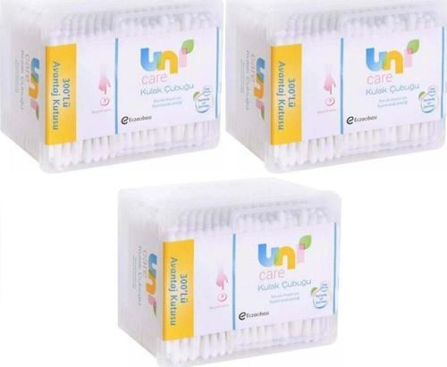 Kulak Temizleme Çubuğu 300 Adet Avantajlı Kutu (3 Lü Set)