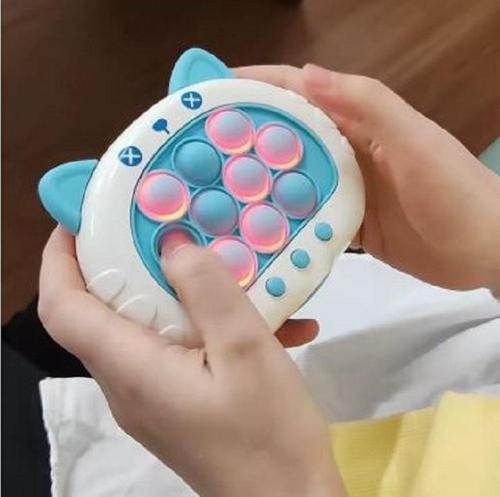 POPİT IŞIKLI SESLİ OYUNCAK POPİT MAVİ KEDİLİ DUYUSAL OYUNCAK