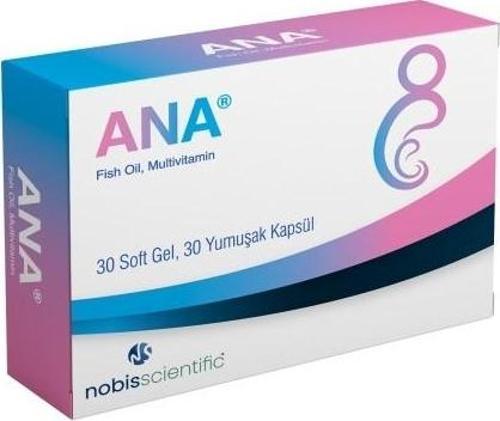 Ana Fish Oil Multivitamin 30 Softgel Kapsül