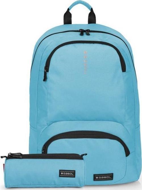 Okul Sırt Çantası Kalemlik Seti Turkuaz 25L GB.233758