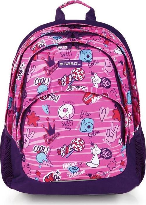 Okul Sırt Çantası Sticker Pembe 21L GB.234140