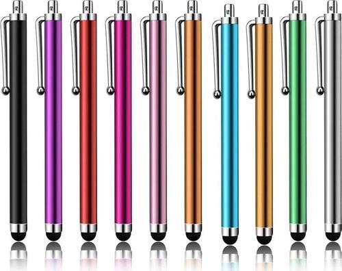 10' Lu Renk Paketi Evrensel Stylus Dokunmatik Kalem Tablet Ipad Iphone Samsung Xiaomi Huaweı Uyumlu
