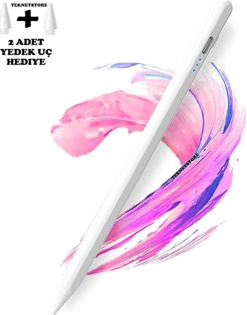Ipad 2.nesil Ipad Pro 11/12.9/ıpad 8.9.10.nesil/ıpad Air 4/5 Uyumlu Avuç Içi Red Dokunmatik Kalem