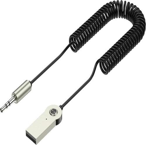 Bluetooth 5.0 Receiver Usb Aux Wireless Araç Kiti Telefon Konuşma Müzik Dinleme