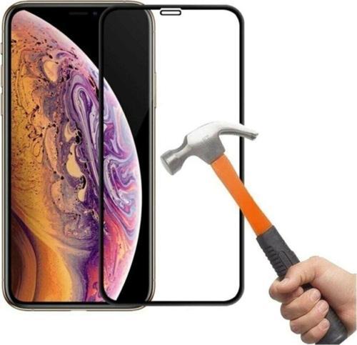 Iphone 11 Siyah Tam Kaplayan Ekran Koruyucu Seramik Ekran Cam Filmi Kırılmaz Cam Jelatin Kaplama