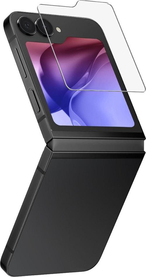 Samsung Galaxy Z Flip 6 Ekran Koruyucu Optix Vivid Serisi 9H Temperli Cam Kolay Kurulum