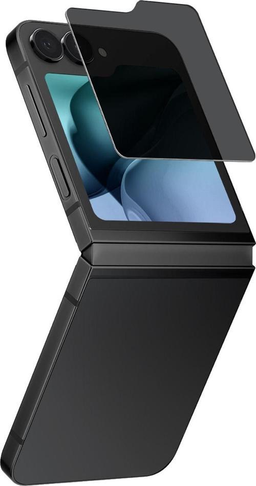 Samsung Galaxy Z Flip 6 Ekran Koruyucu Optix Privacy Serisi Hayalet Oleofobik Yüzey Kolay Kurulum