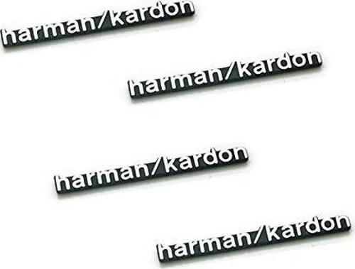 Harman Kardon Hoparlör Amblem Metal Yapışkanlı -1-SET 2-PARÇA