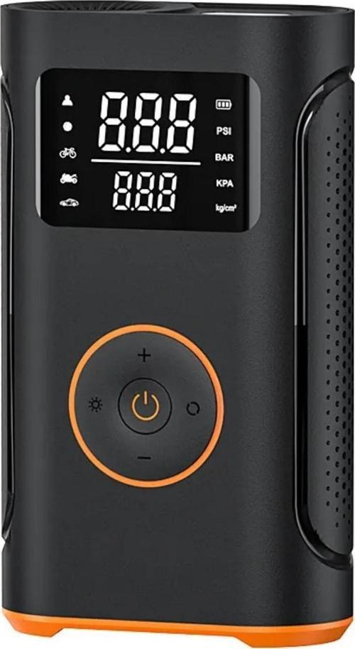 Taşınabilir Şarjlı Araç Oto Lastik Şişirme Pompası Kompresör 160 PSI Powerbank Işıklı YS02P