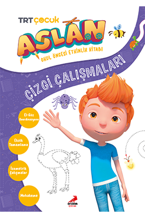 Aslan, Çizgi Çalışmaları (5-6 Yaş)