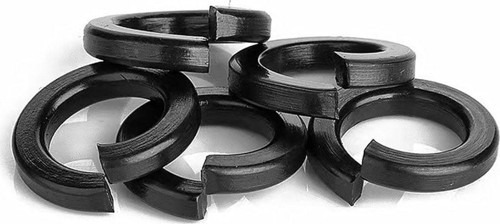 Rondela Yaylı M8 Siyah DIN 127 Siyah 100 Adet