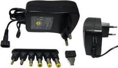 3 Volt - 12 Volt 2 Amper Ayarlı çok Uçlu Switch Mode Plastik Kasa Adaptör 