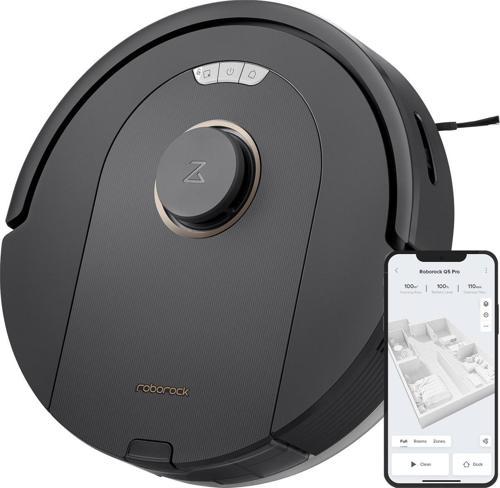 Q5 Pro Siyah Robot Süpürge