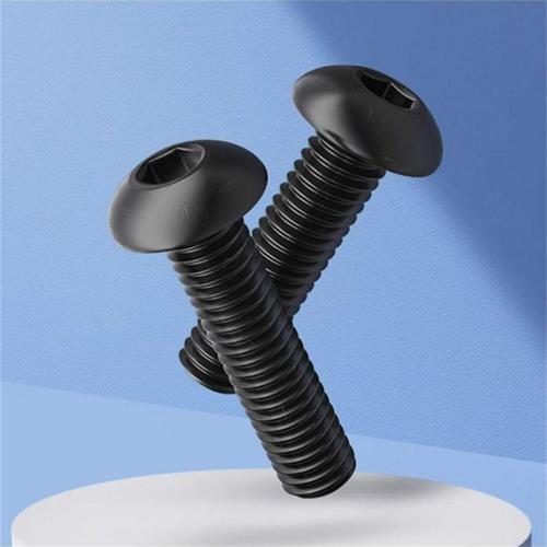Bombe Başlı imbus Civata Siyah DIN 7380 M3x16 mm 20 Adet