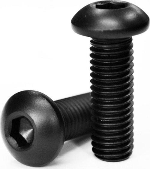 Bombe Başlı imbus Civata Siyah DIN 7380 M3x8 mm 20 Adet