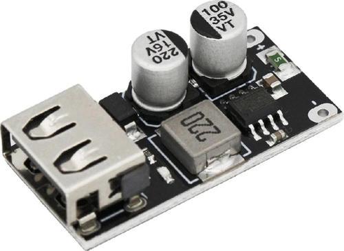 Qc2 Qc3 Hızlı Şarj Modülü Dc 6-32 V 24 W to 5 V Usb Cep Telefonu Voltaj Düşürücü
