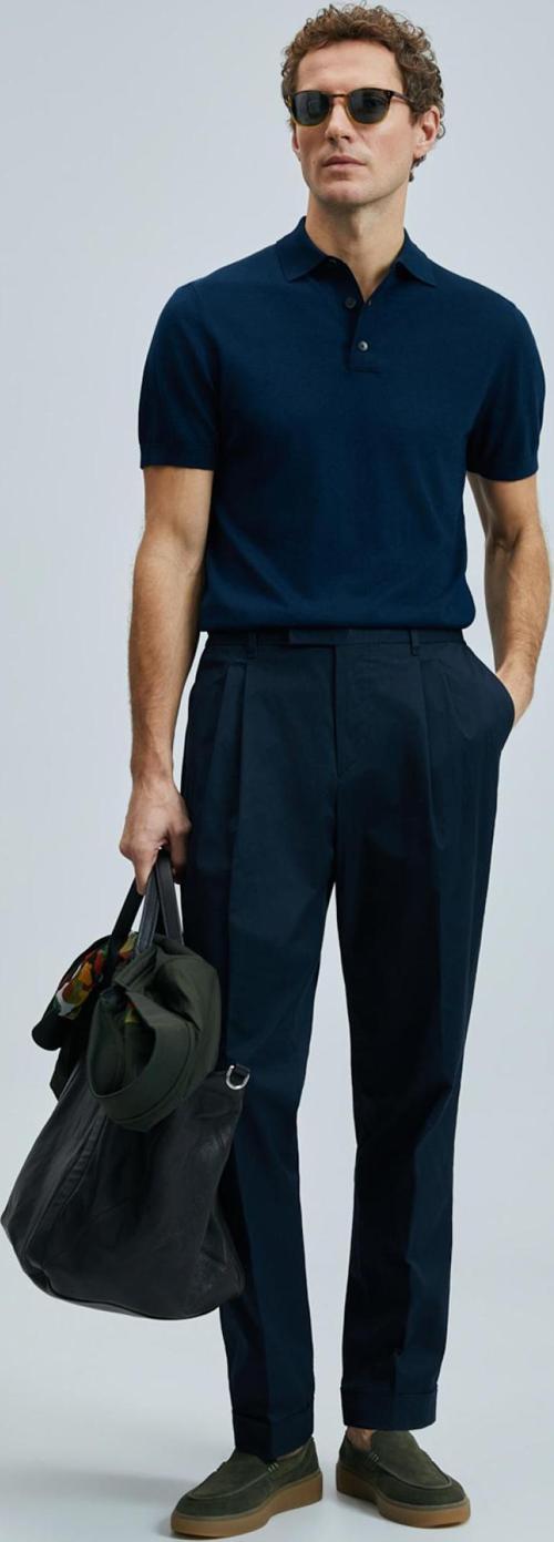 Derek Erkek Triko T-Shirt