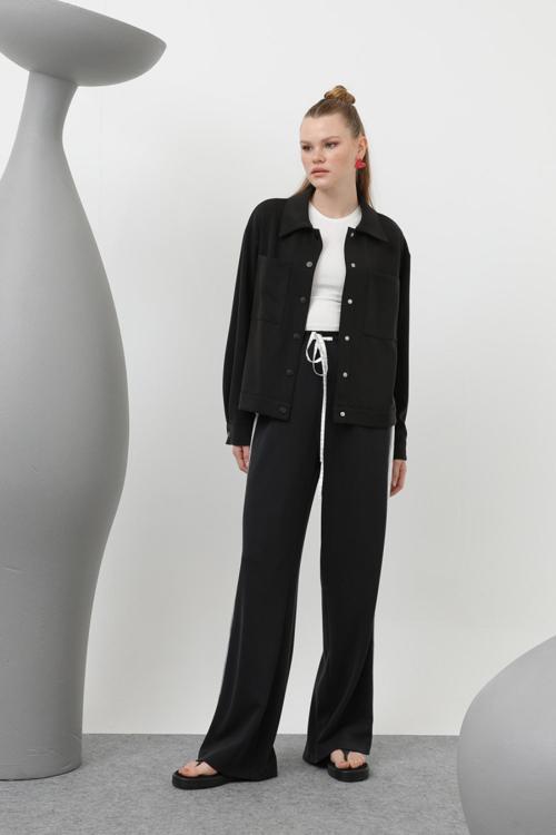 32169 Kadın Çıt Çıtlı Ceket